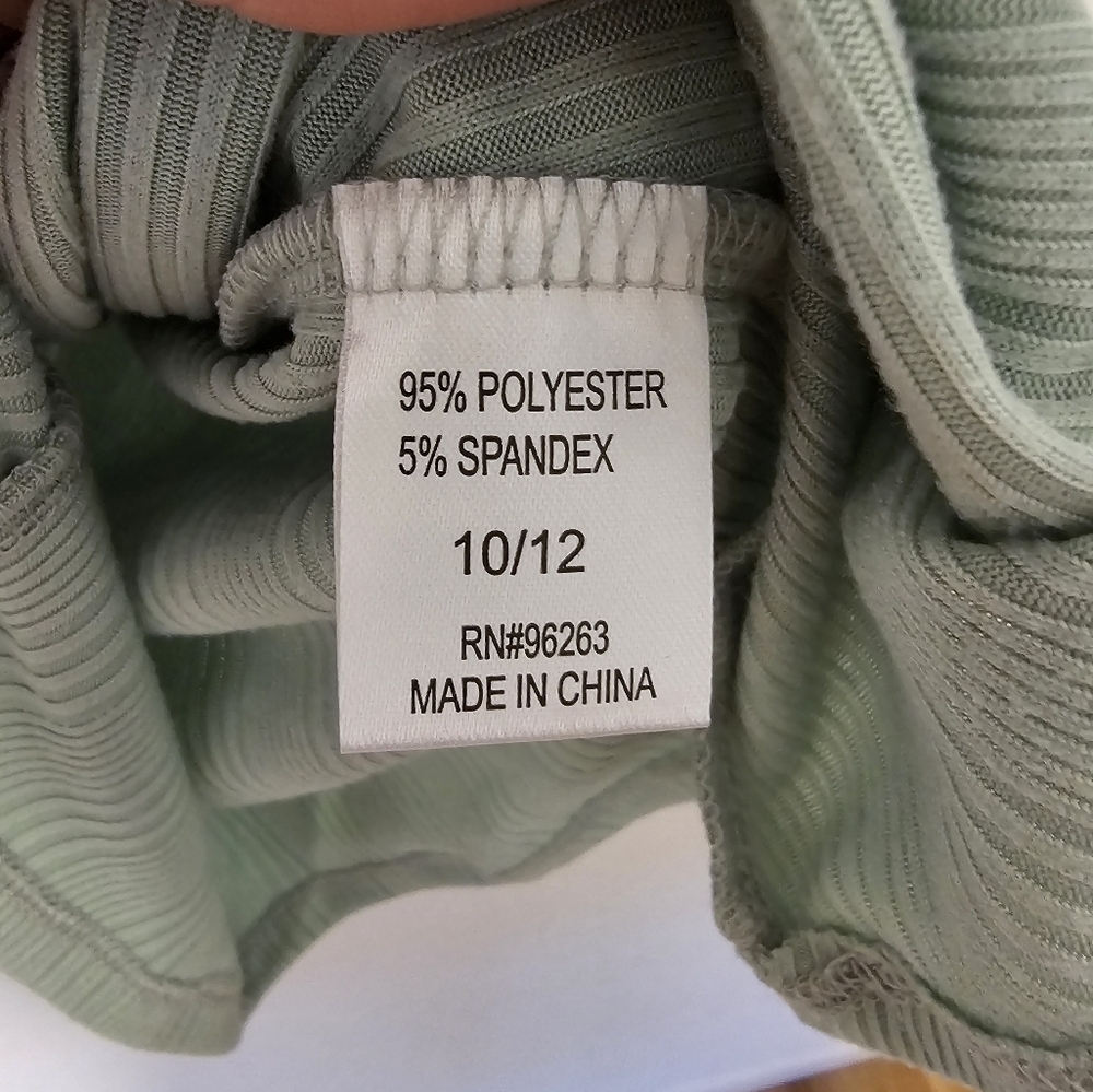 Pinc Girls Green & White Tank Tops Girls Size  10/12 NWT - Picture 5 of 9